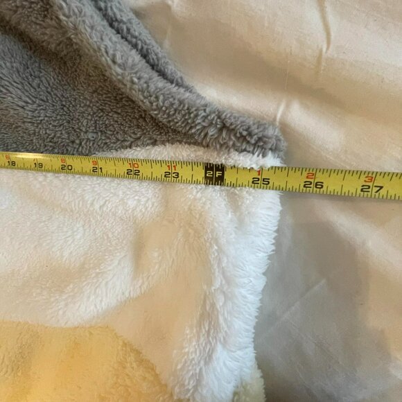 SHERPA fleece vest men SIZE 4XL ,colorblock, full zip, oversized. 2 side pocket - Picture 7 of 8